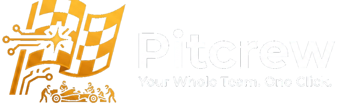 Pitcrew — Your Whole Team. One Click.